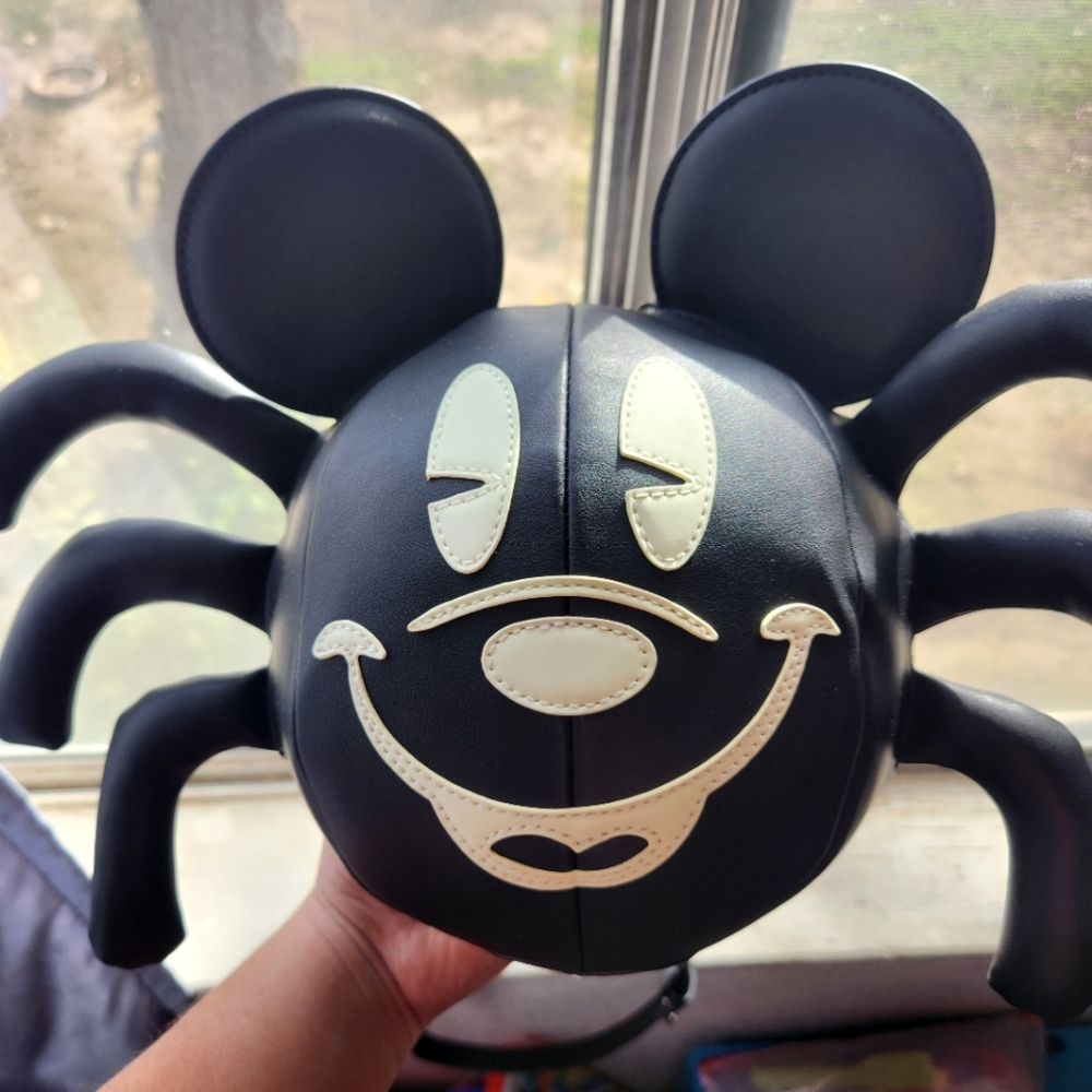 Stitchshoppe by Loungefly Spider Mickey Mouse Crossbody Halloween
